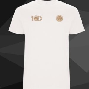 Camiseta Centenario Selección Colombia vista frontal – edición limitada disponible en España