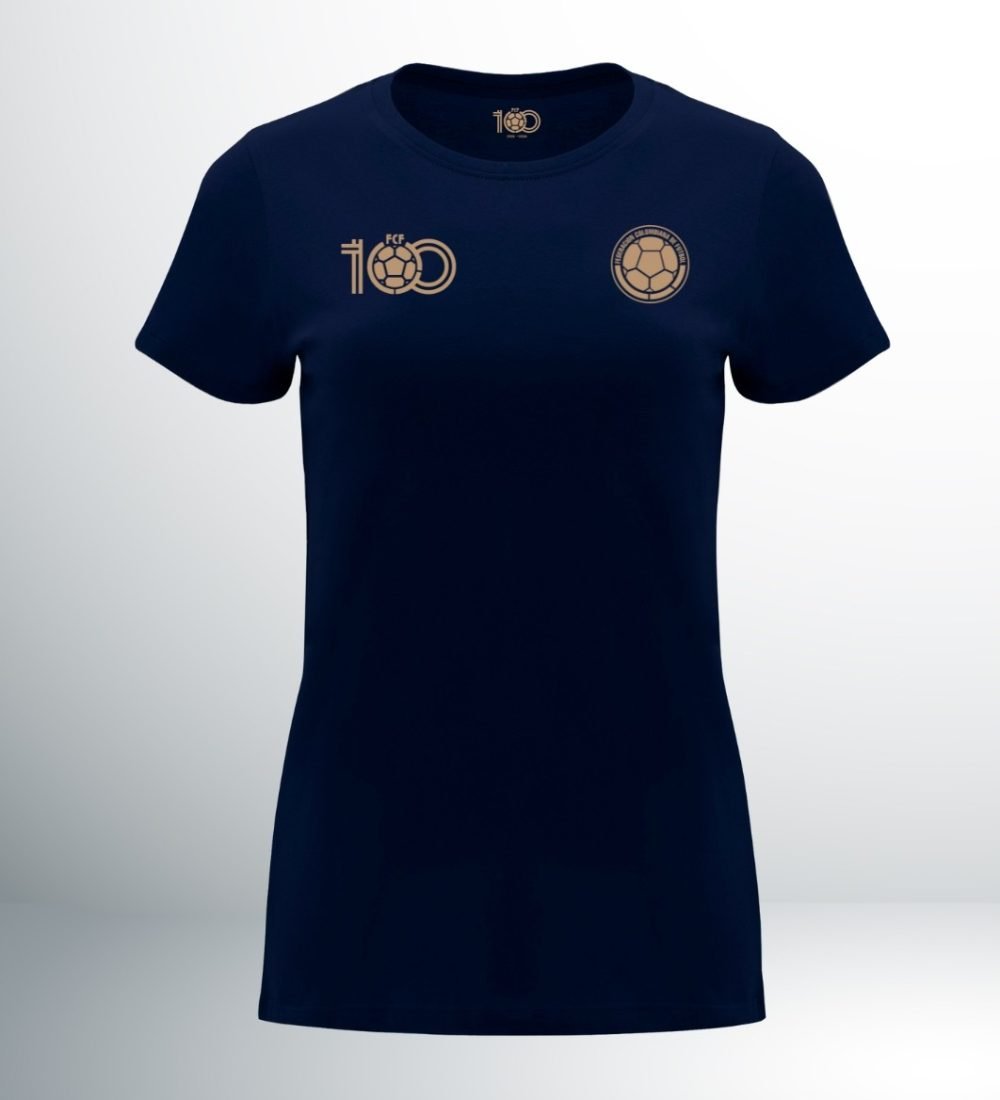 Camiseta Colombia azul mujer - 1