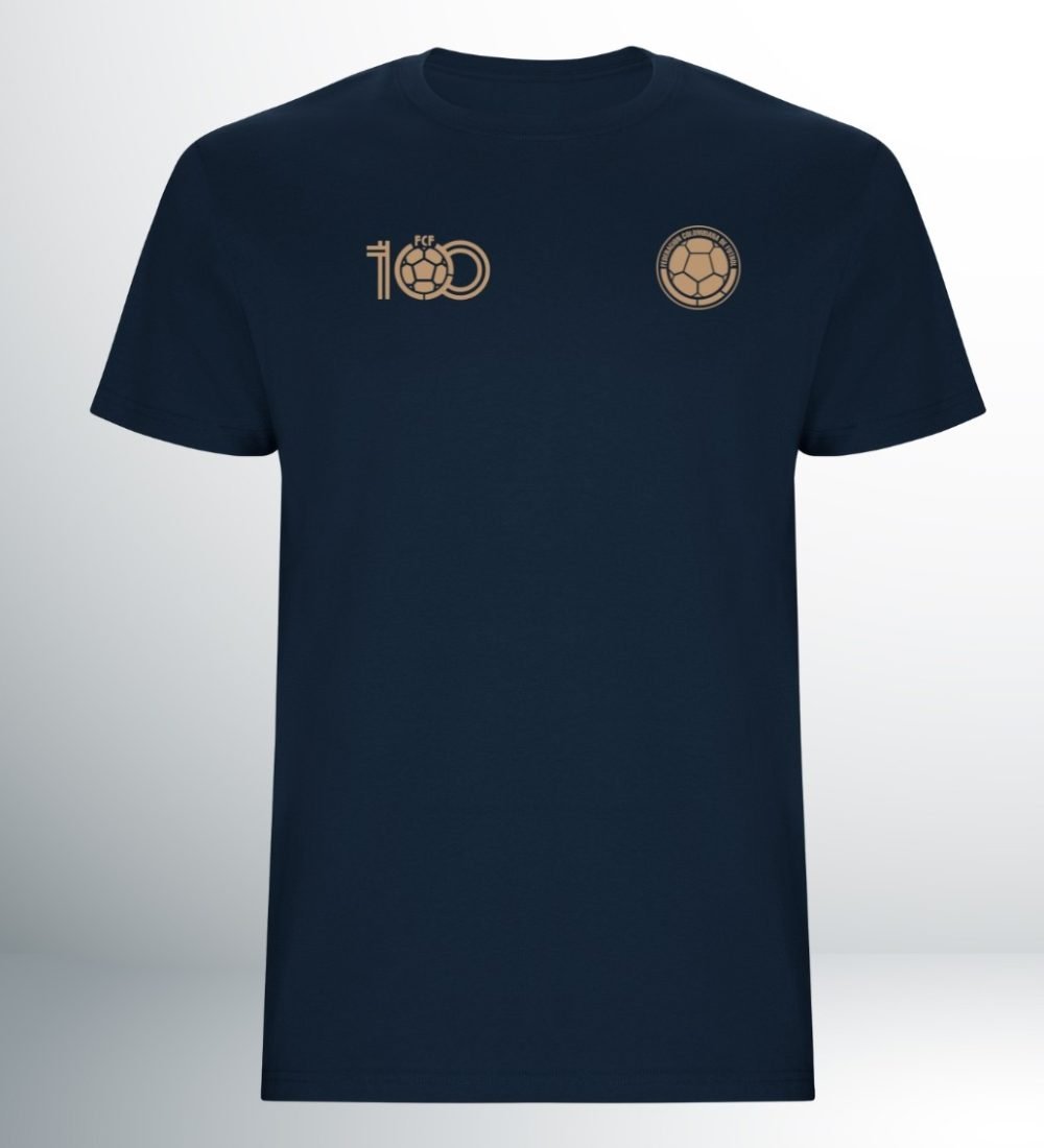 Camiseta Colombia azul oscuro - 1