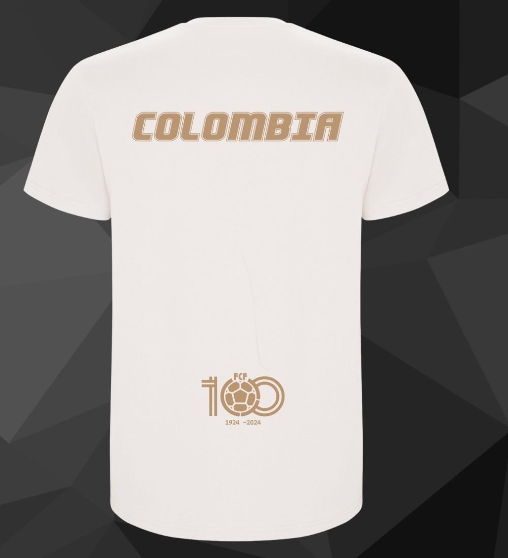 Camiseta Colombia blanco vintage - 1